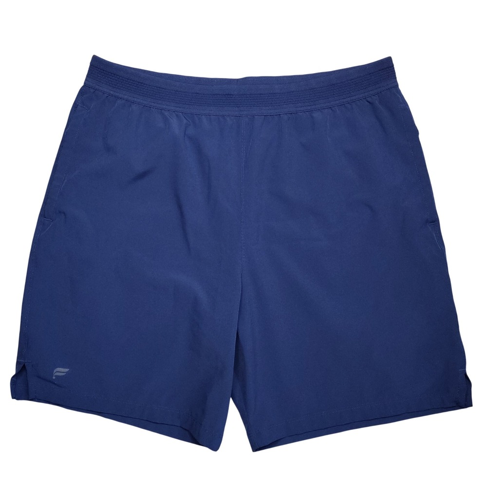 Fabletics The Fundamental Short Mens Large Blue Unlined Gym Training Athletic 7"